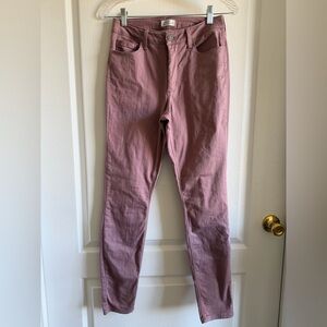 Market & Spruce Women's Dusty Pink Skinny Jeans